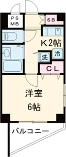 グランヴァン学芸大学【5階】の間取り