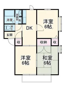 クインハイツⅢ【2階】の間取り