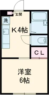 ホワイトヴィラ碑文谷【2階】の間取り