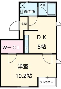 L’Amour陽明【3階】の間取り