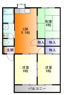 アミティ方丈【1階】の間取り