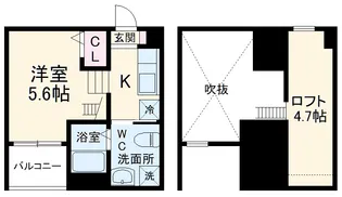 青空と光のルーチェ(旧Casa上坂)【1階】の間取り