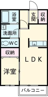 エルメゾン B【103号室】の間取り