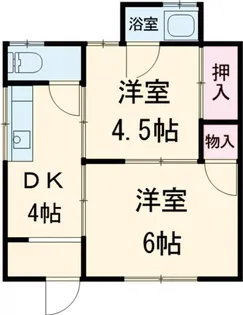 安辰荘【3号室】の間取り