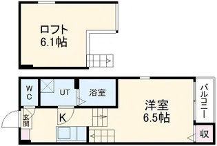 プライム下坂【2階】の間取り
