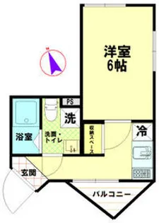 ウィンレックス亀有【3階】の間取り