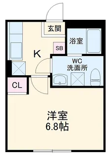 ラ・ルーチェ与野【3階】の間取り