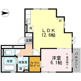 miyabi【3階】の間取り