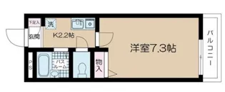 メゾンクレール【3階】の間取り