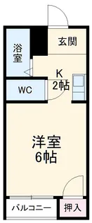 Love Wing白鳥【305号室】の間取り