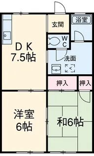 メゾン大塚A【2階】の間取り