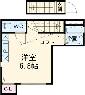 バーミープレイス金町【2階】の間取り