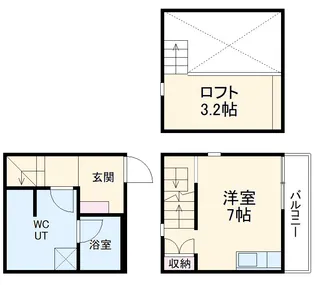 アンペルハイム本星崎【1階】の間取り