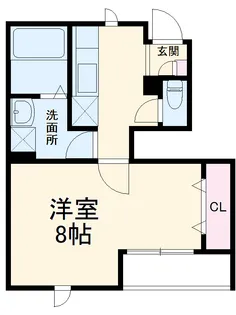 リーブル M【1階】の間取り