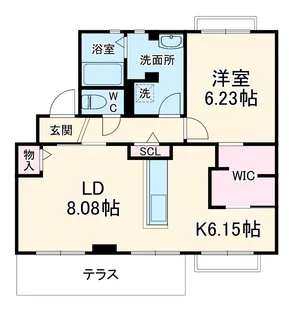 エル ブルック【1階】の間取り