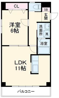 サクラピアⅡ【302号室】の間取り