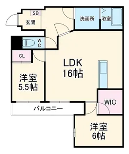 カシオペア【1階】の間取り