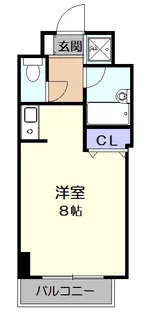 グランヴィア徳川【6階】の間取り