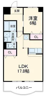 第2桔梗ビル【2階】の間取り
