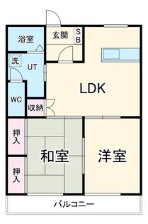 エーデルワイスⅡ【201号室】の間取り