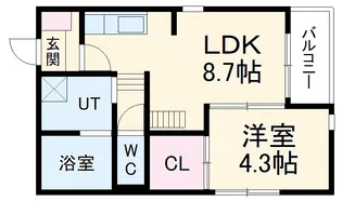 cerejeira【301号室】の間取り
