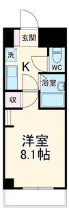 アイネシュタット【503号室】の間取り