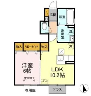 エクセルG【1階】の間取り