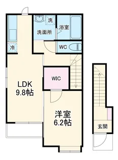 サールナートⅡ【2階】の間取り