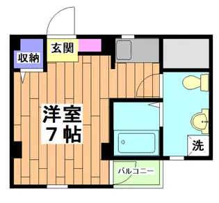 シルキーハウス【3階】の間取り