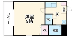 マ・メゾン千種公園【402号室】の間取り