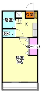 アルザススズラン【108号室】の間取り