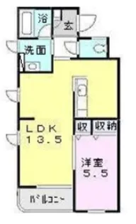 サンライフ ケンズ ヴィラ【3階】の間取り