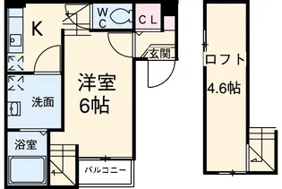 stage森下【1階】の間取り