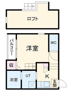 グルージャ黒門【2階】の間取り