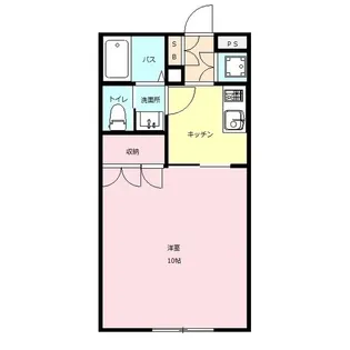 ヴァンテアン【2階】の間取り