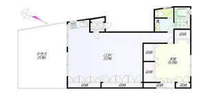 ロイヤルコート桜新町【3階】の間取り