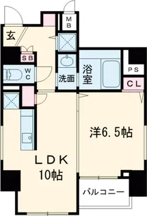 HF東中野レジデンス【8階】の間取り