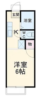 アネックスB【2階】の間取り