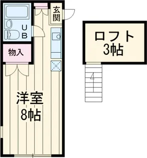 コーポ橋本【2階】の間取り