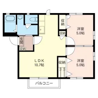 ライカY【2階】の間取り