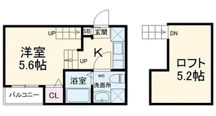 プラット【1階】の間取り