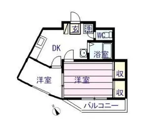第1小石川ビル【3階】の間取り
