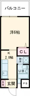 MS.Carly【3階】の間取り