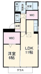 パラーシオ【1階】の間取り
