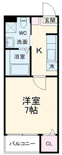 スターホワイト【102号室】の間取り
