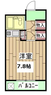 プロスパーズD・C【3階】の間取り