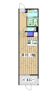 ブリリアント【1階】の間取り