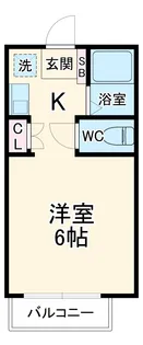 ベル・サボワール【103号室】の間取り