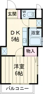 サンガーデン【103号室】の間取り