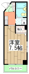 ビバ丸太町【203号室】の間取り